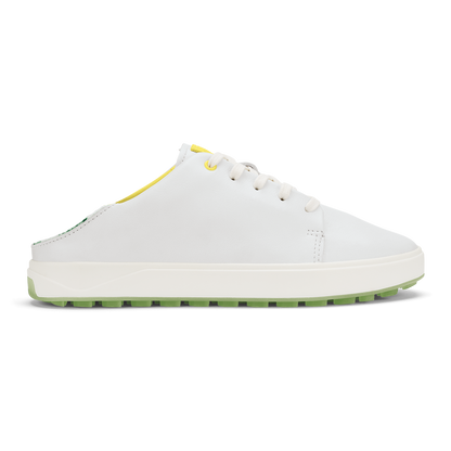 Bright White / Medium Green