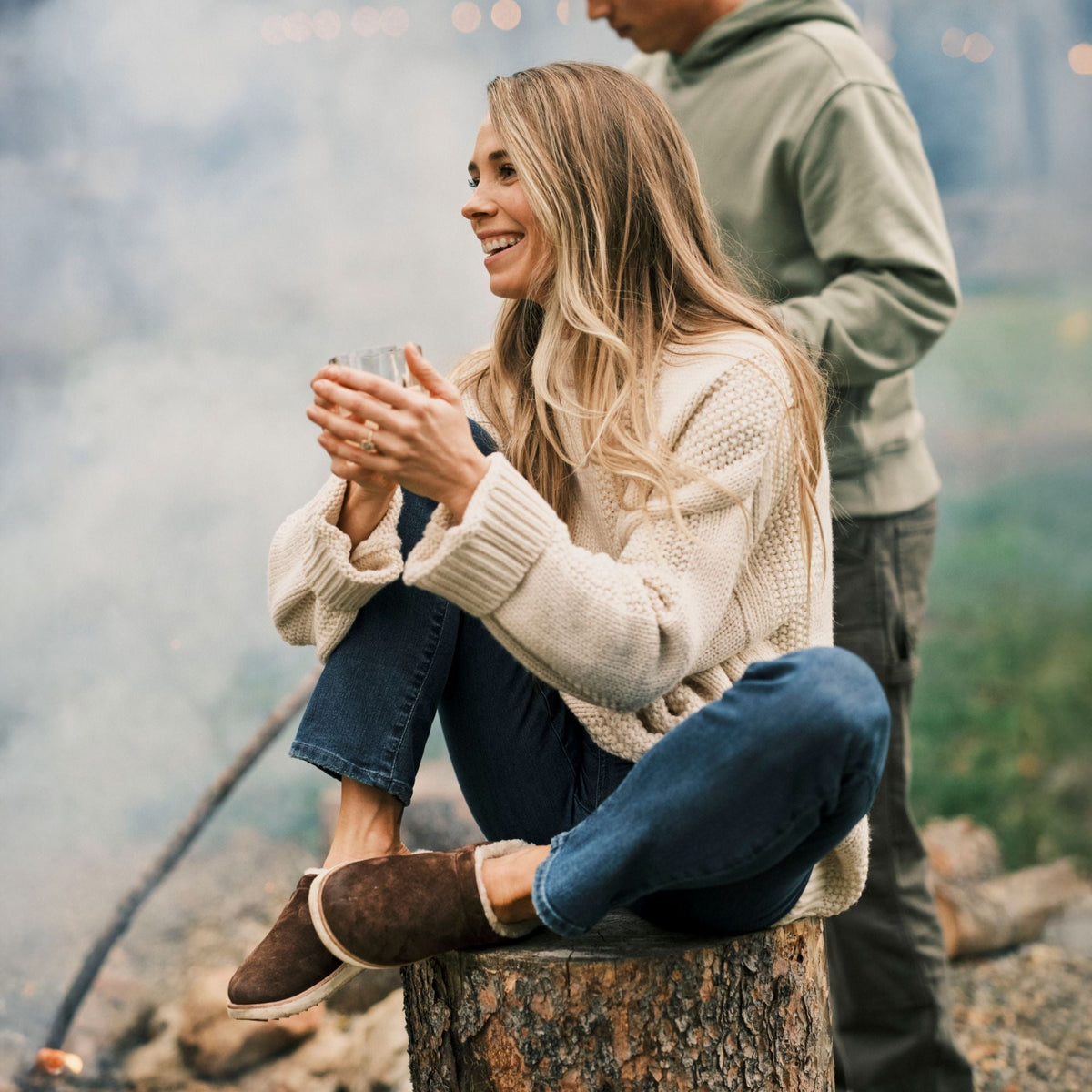 Dark Oak / Golden Sand